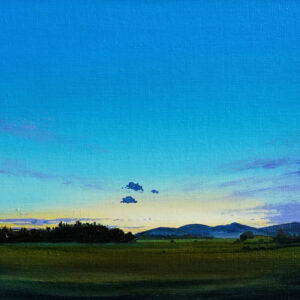 Seamab after sunset - Painting