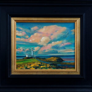A wee study of Turnberry Lighthouse - Painting