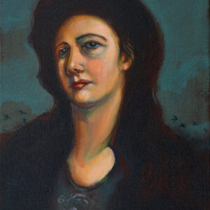 Queen of the Ravens - Painting