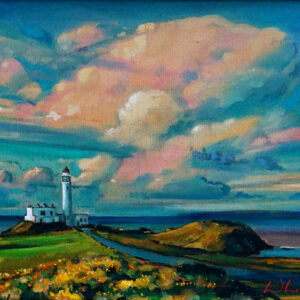 A wee study of Turnberry Lighthouse - Painting